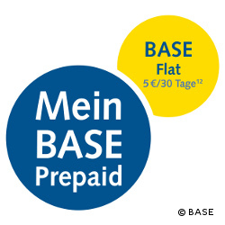 Prepaid: Zum Basistarif kann eine Flatrate für Gespräche innerhalb der BASE-Community hinzugebucht werden